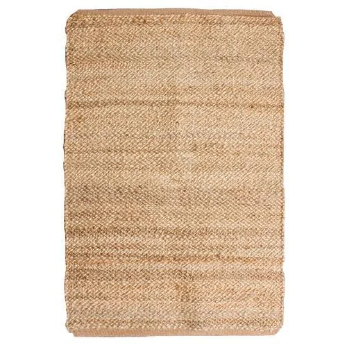 Natural Jute Woven Rug - Large