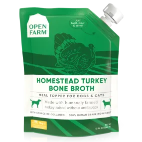 Open Farm Bone Broth - Turkey 12oz