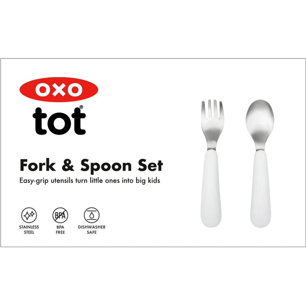 OXO Tot Fork & Spoon Set - Dusk