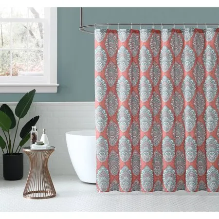 Peach & Oak Shower Curtain - 72x72