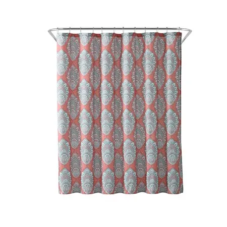 Peach & Oak Shower Curtain - 72x72