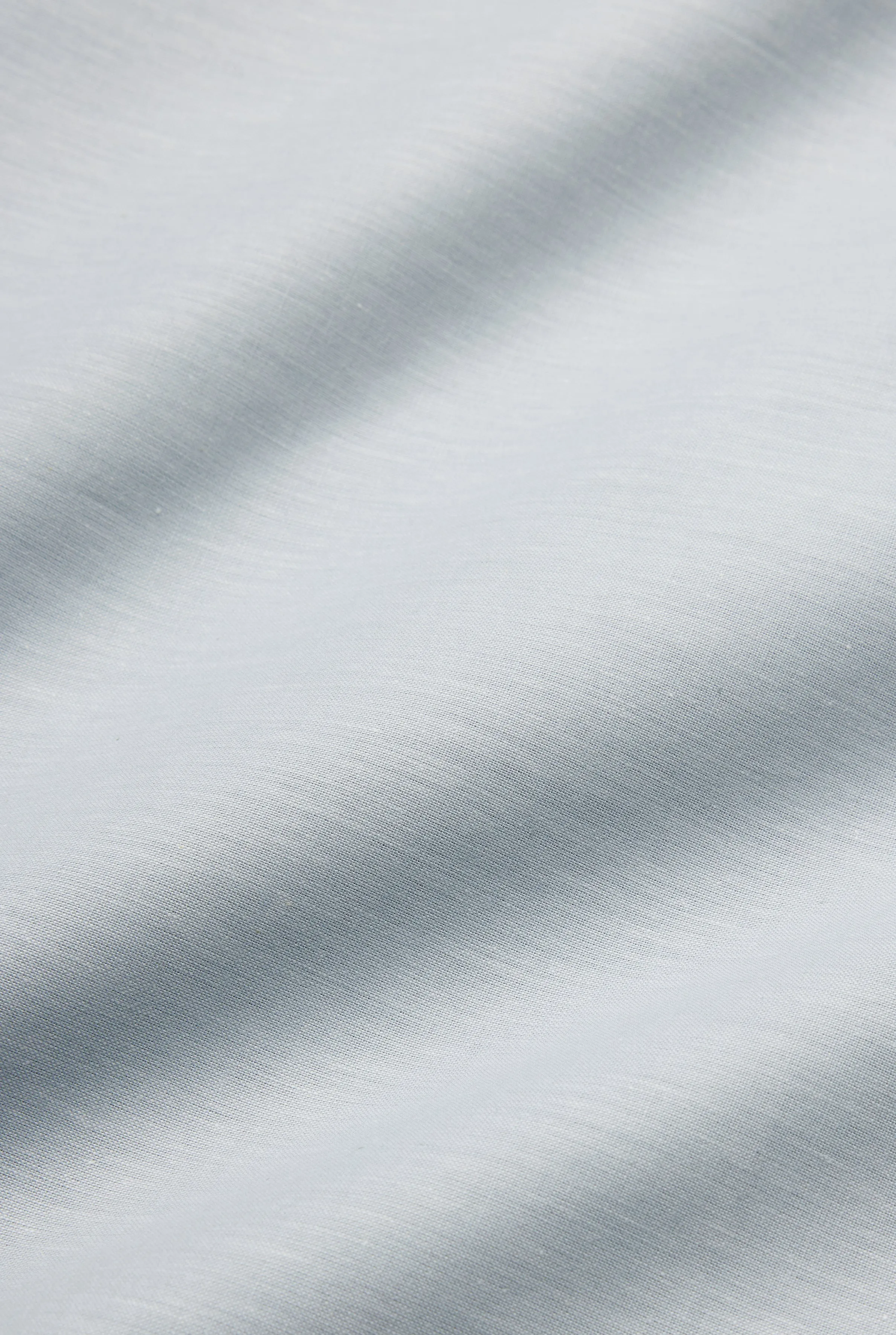 Pima Cotton Percale Bedding "Melange" - Light Grey