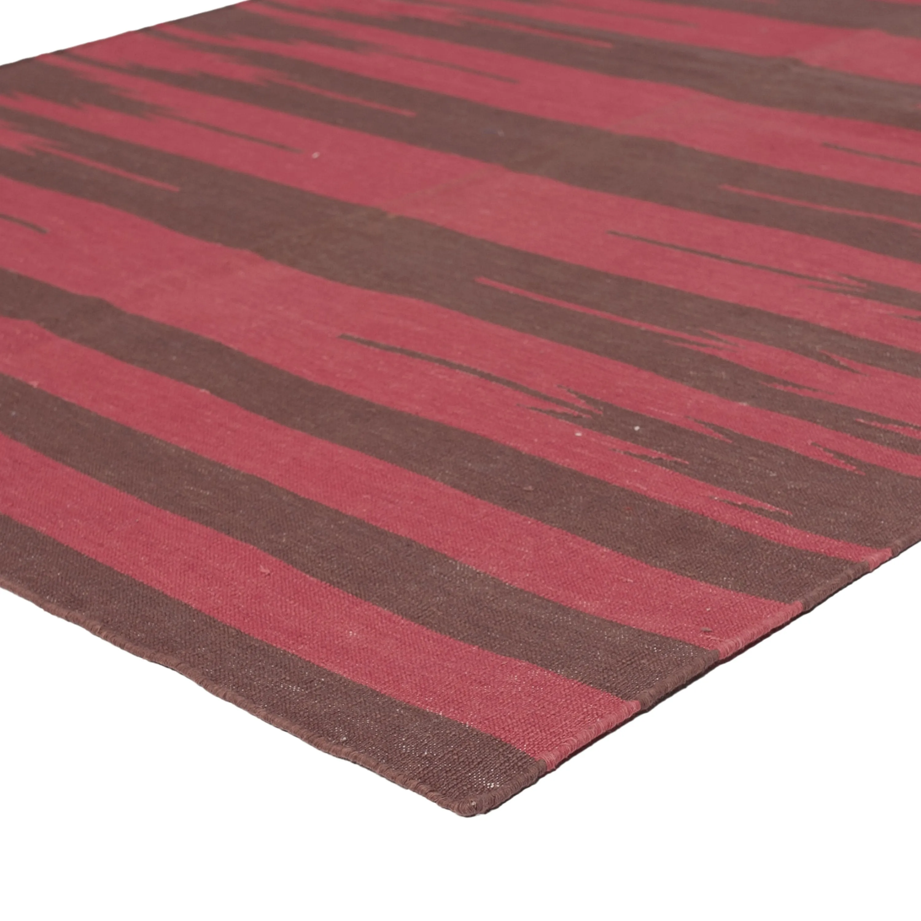 Pink Flatweave Cotton Rug - 3'6" x 5'6"