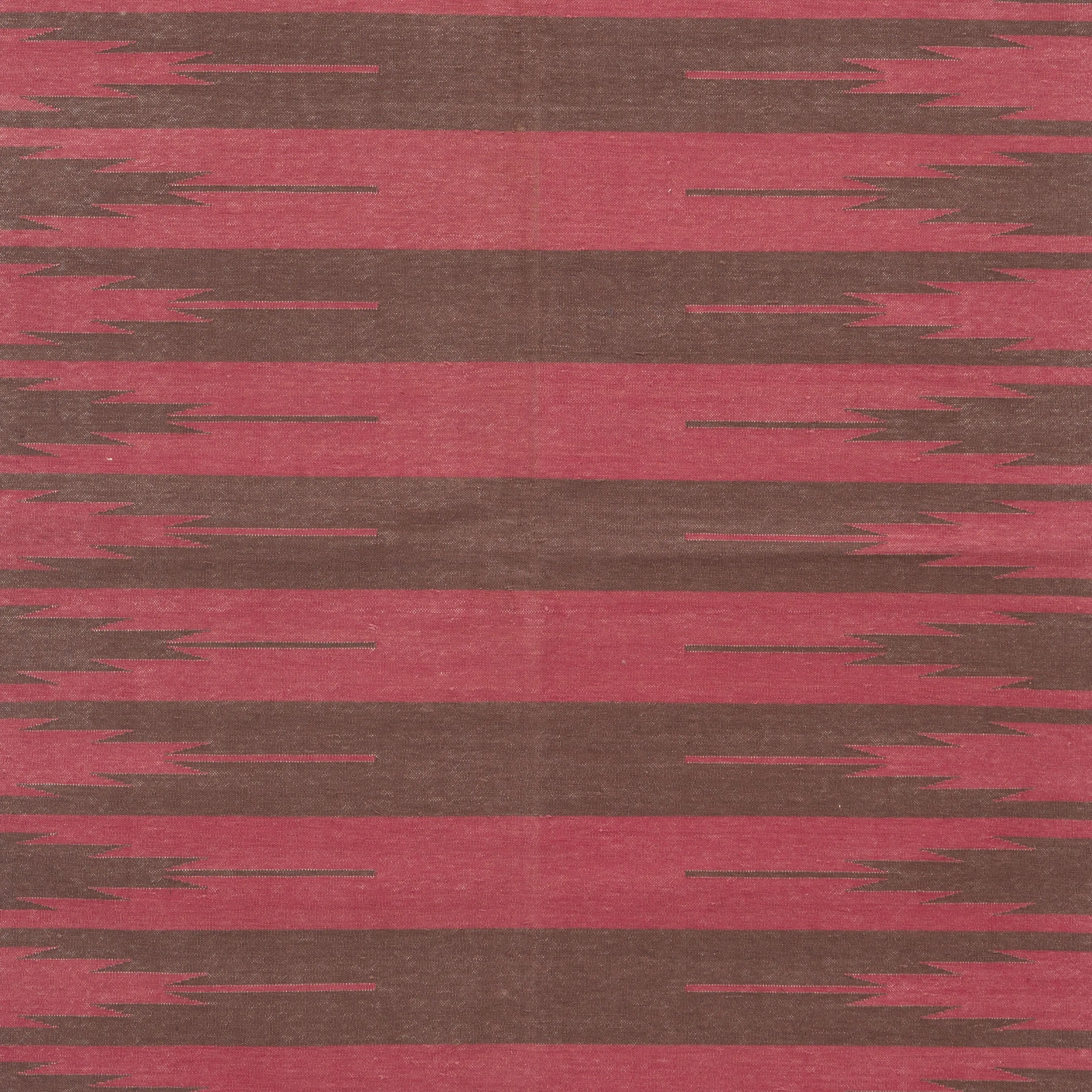 Pink Flatweave Cotton Rug - 3'6" x 5'6"