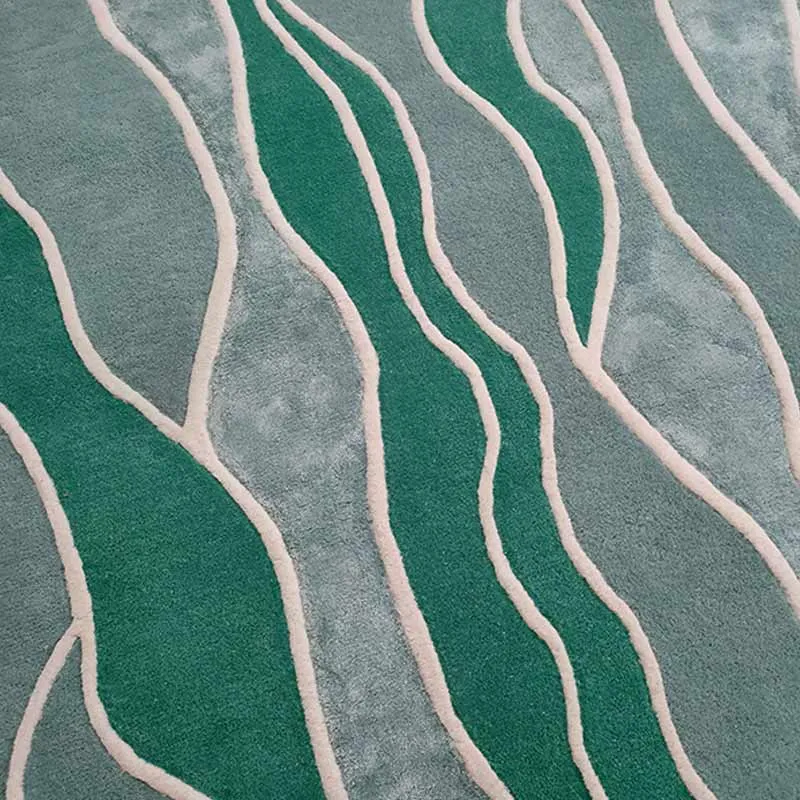 Premium Woolen Waves Rug | 8 x 5 Feet