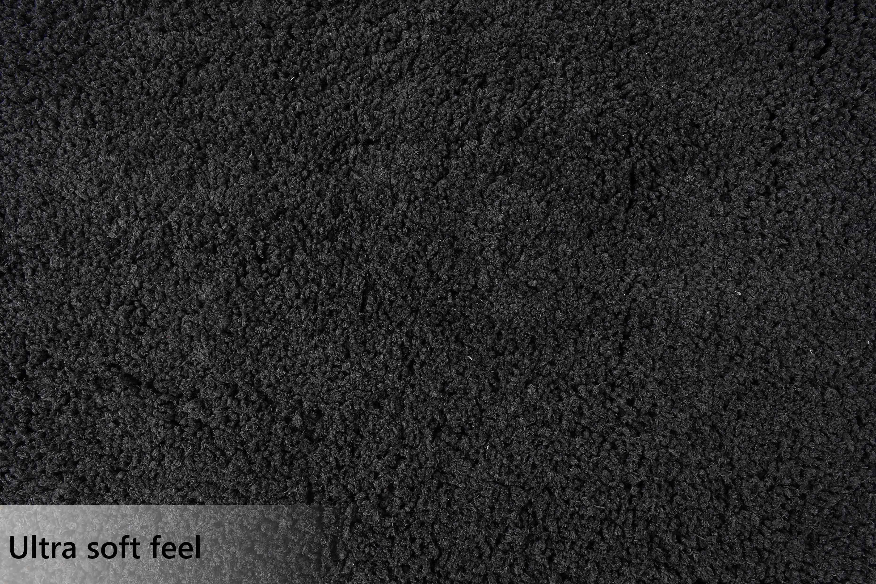 Presto Grey Solid Soft Feel Anti-Skid Carpet - ICAS10