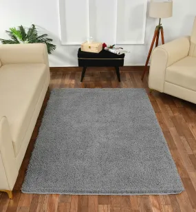 Presto Silver Solid Soft Feel Anti-Skid Carpet - ICAS07