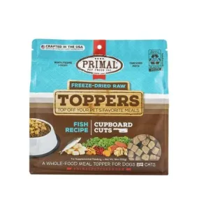 Primal Freeze Dried Raw Toppers For Dogs & Cats (Fish)