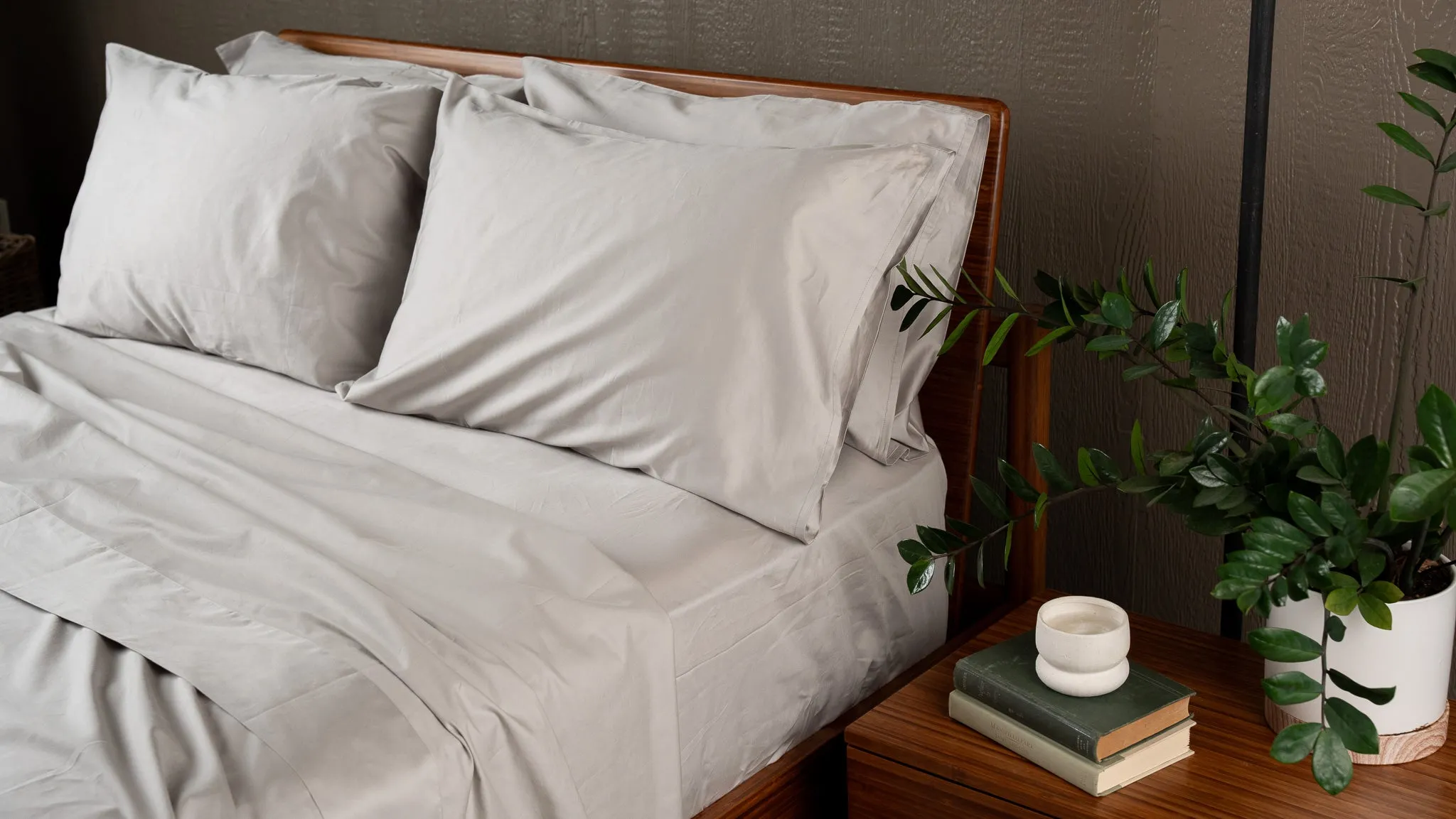 Sateen Organic Cotton Pillowcase Set