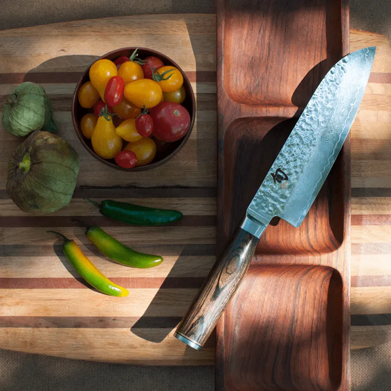 Shun Premier Santoku Knife, 7-in.