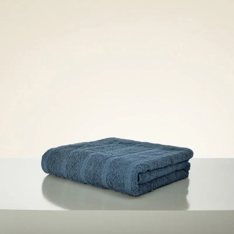 Soak Sorcery Bath Towel - Navy Blue