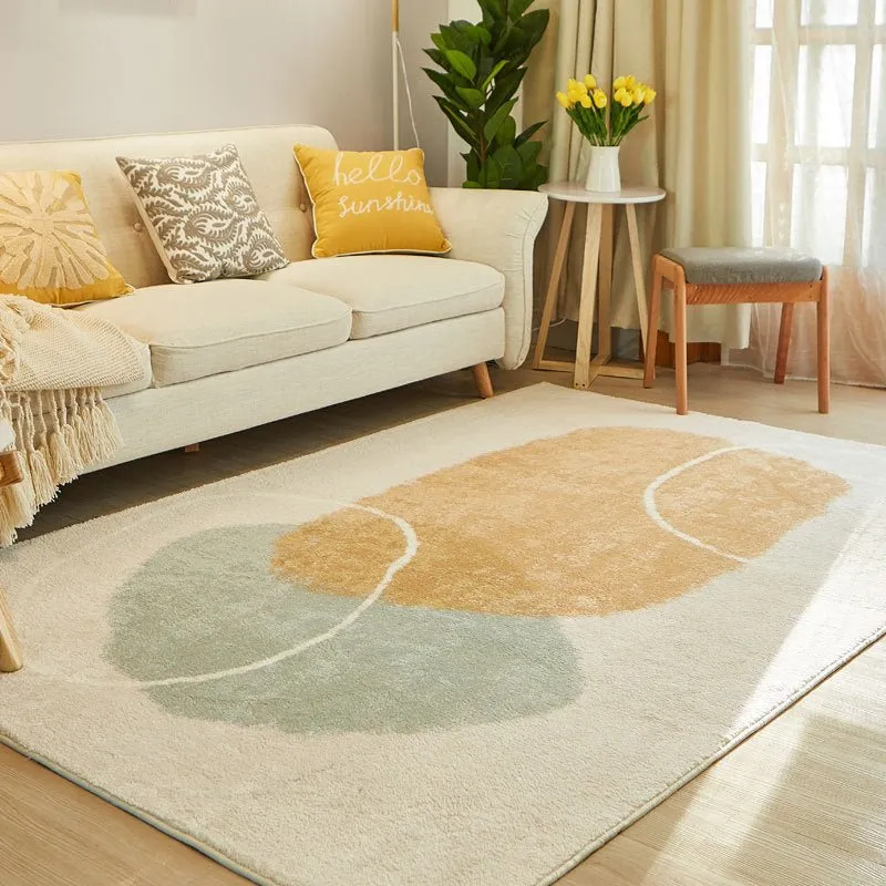 Soft Pastel Living Room Rug