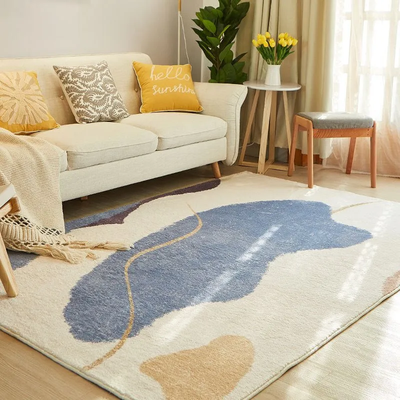 Soft Pastel Living Room Rug