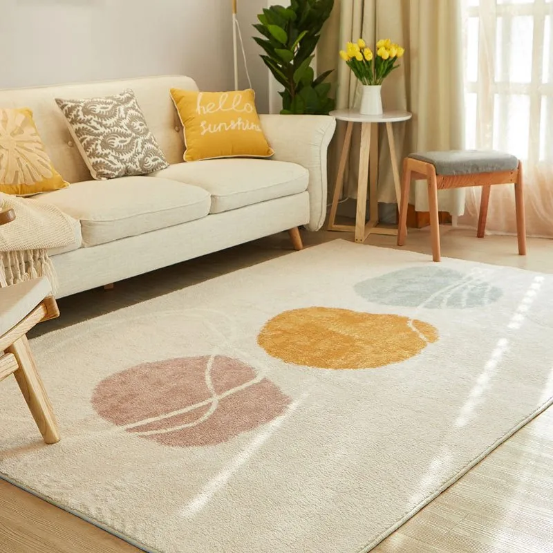 Soft Pastel Living Room Rug