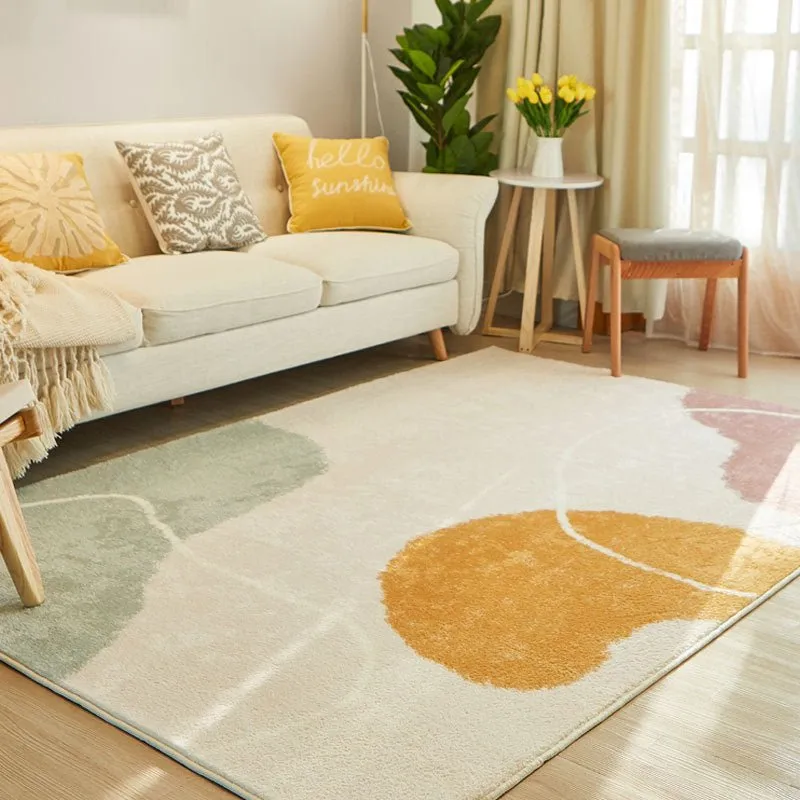 Soft Pastel Living Room Rug