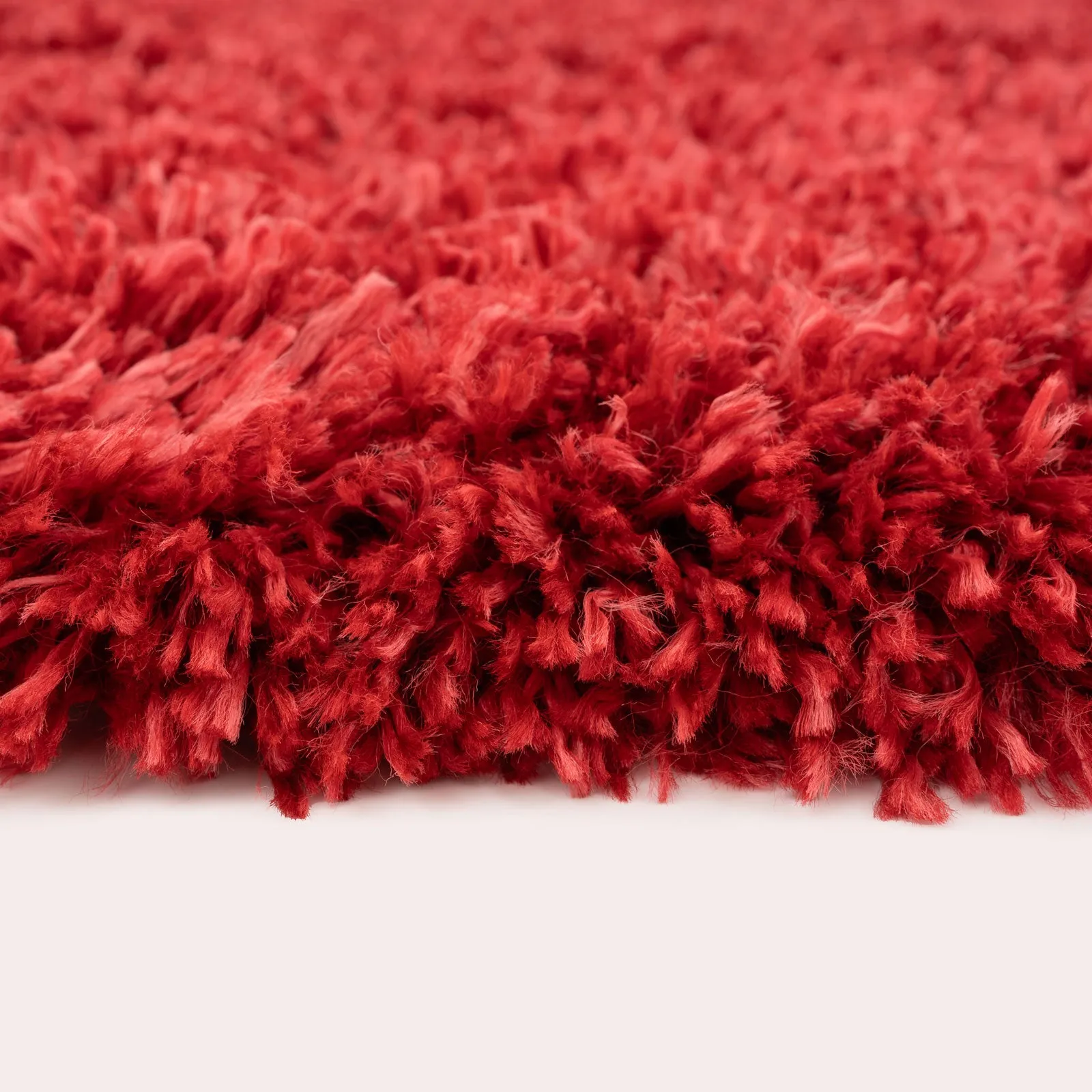 Super Soft Luxury Wine Shaggy Rug - Aspen