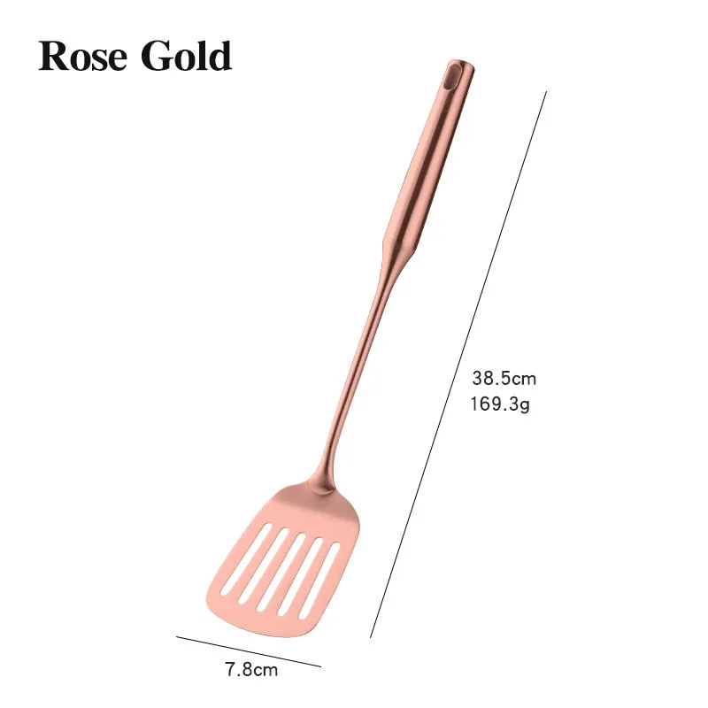 TEEK - Rose Gold Stainless Steel Cooking Tools