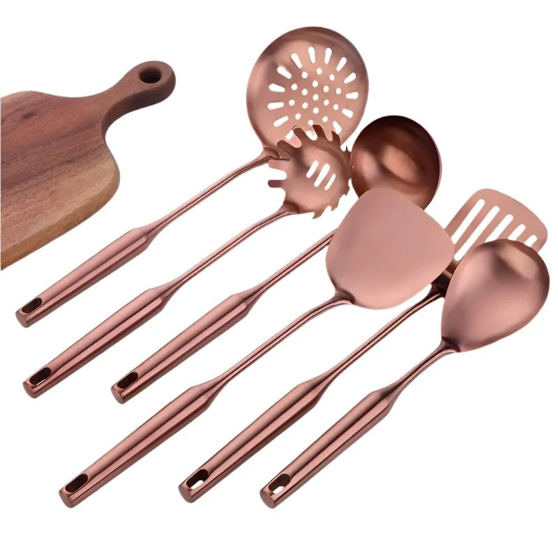 TEEK - Rose Gold Stainless Steel Cooking Tools