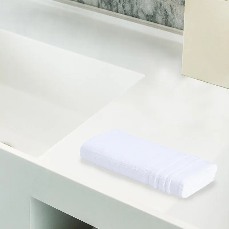 Terrain Terry Cotton Bath Towel - White