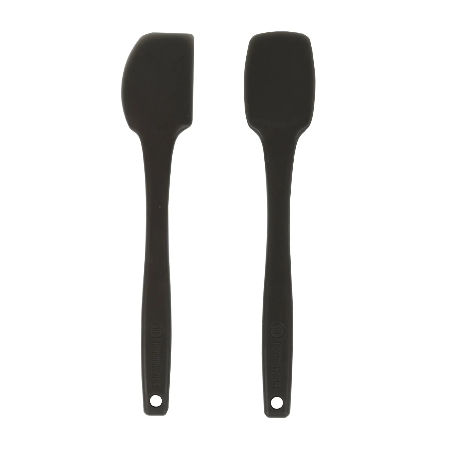 Thermoworks Hi-Temp Silicone Spatula/Spoonula Set BPA-Free Dishwashable Charcoal