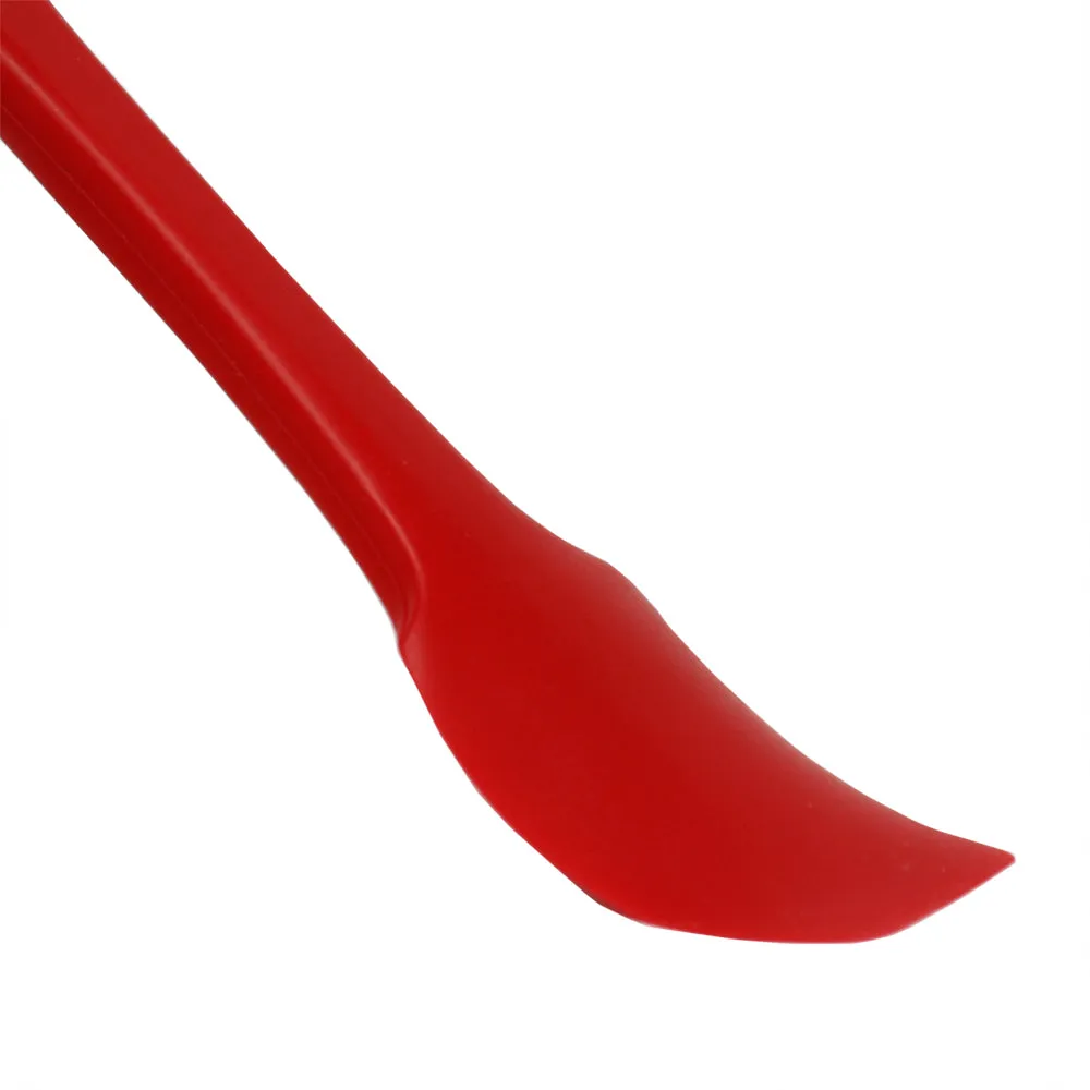 Thermoworks Hi-Temp Silicone Spatula/Spoonula Set BPA-Free Dishwasher Safe Red