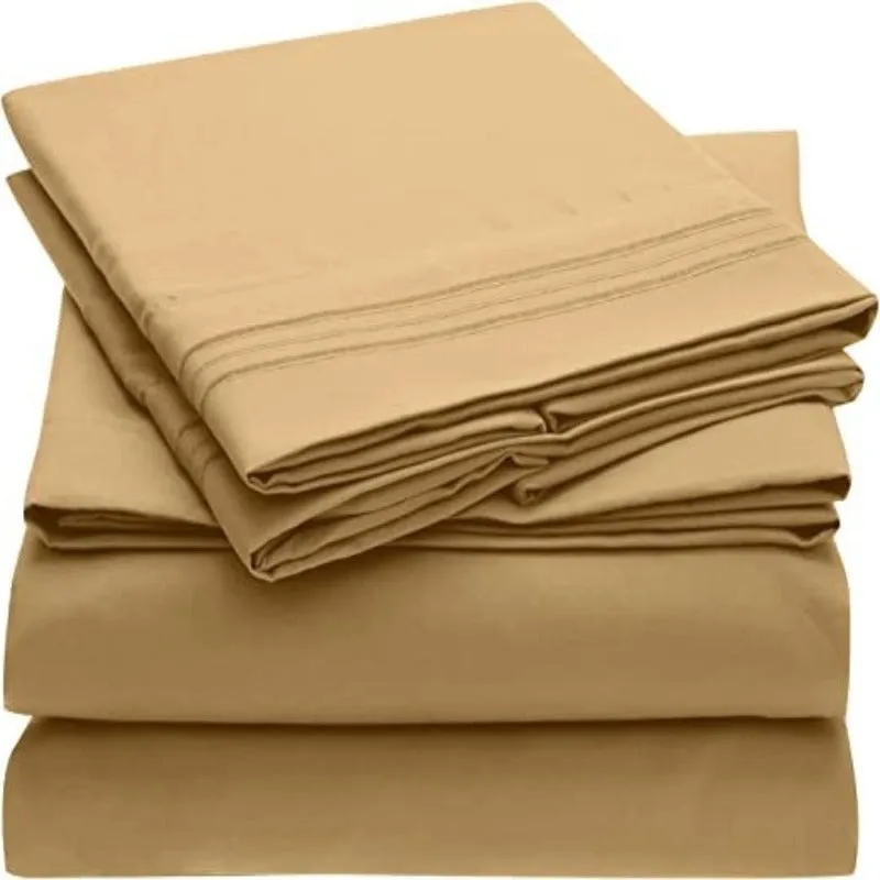 Ultra Soft Extra Deep Pocket Bedding Sheets & Pillowcases - Hotel Luxury, Cooling Bed Sheets