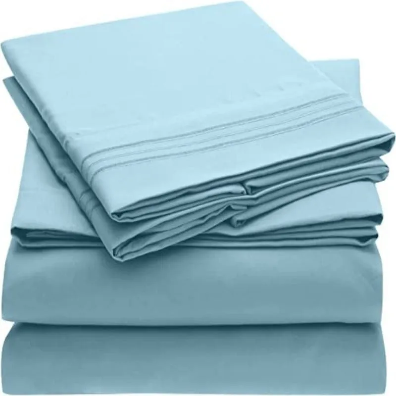 Ultra Soft Extra Deep Pocket Bedding Sheets & Pillowcases - Hotel Luxury, Cooling Bed Sheets