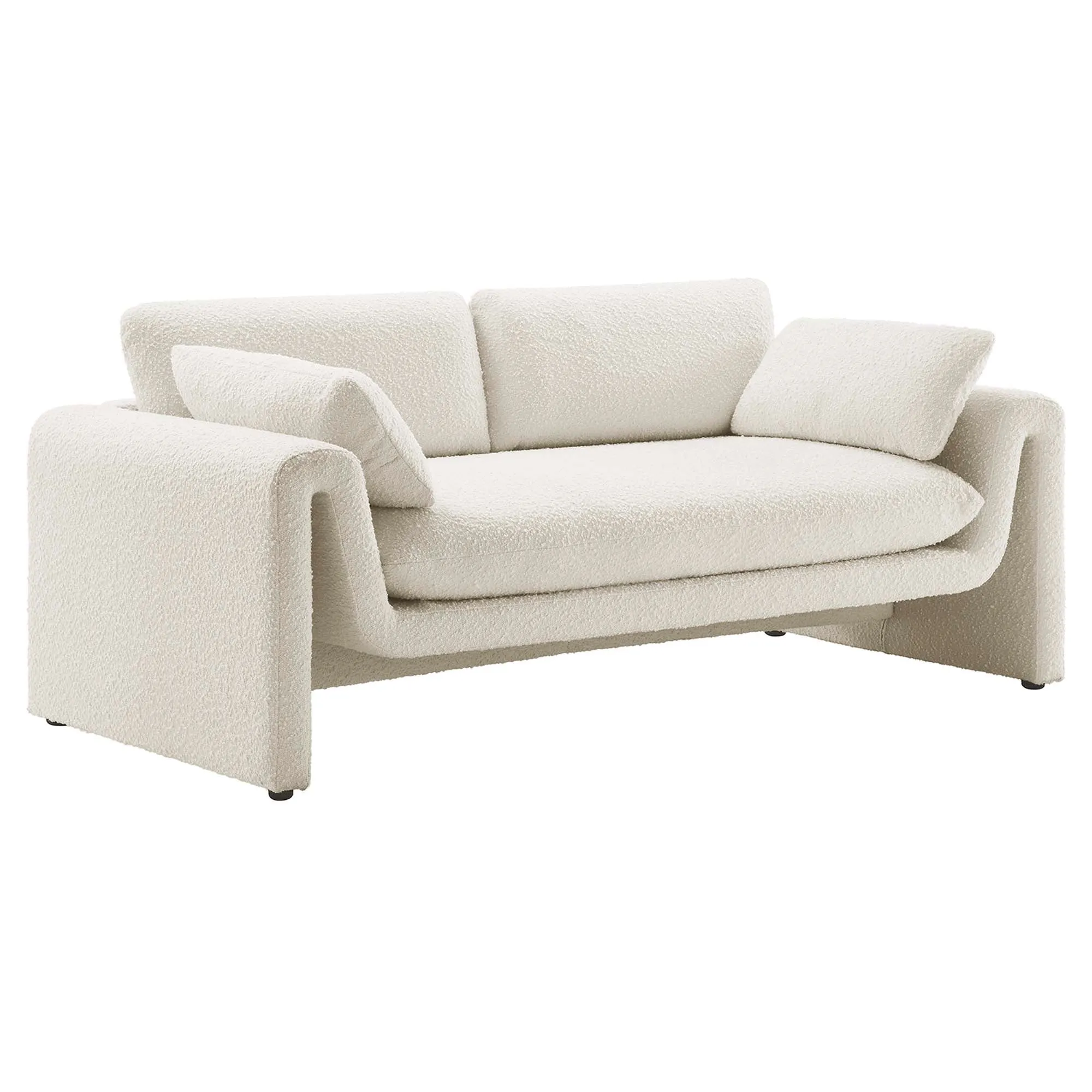 Waverly Boucle Fabric Sofa by Modway