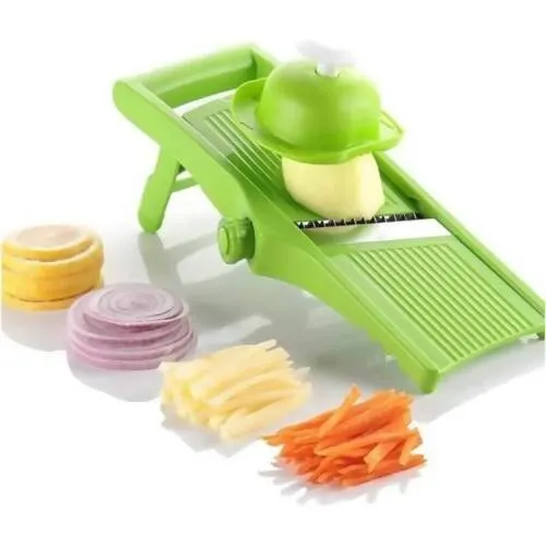 Wenken 5 In 1 Slicer Cutter Fruit Vegetable Chopper Peeler Grater With Clips