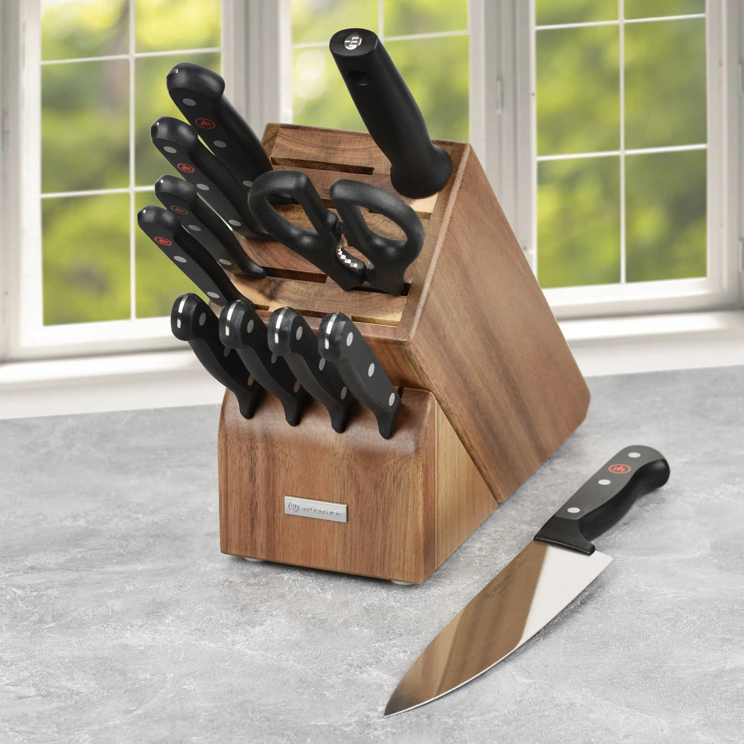 Wusthof Gourmet 12 Piece Knife Block Set