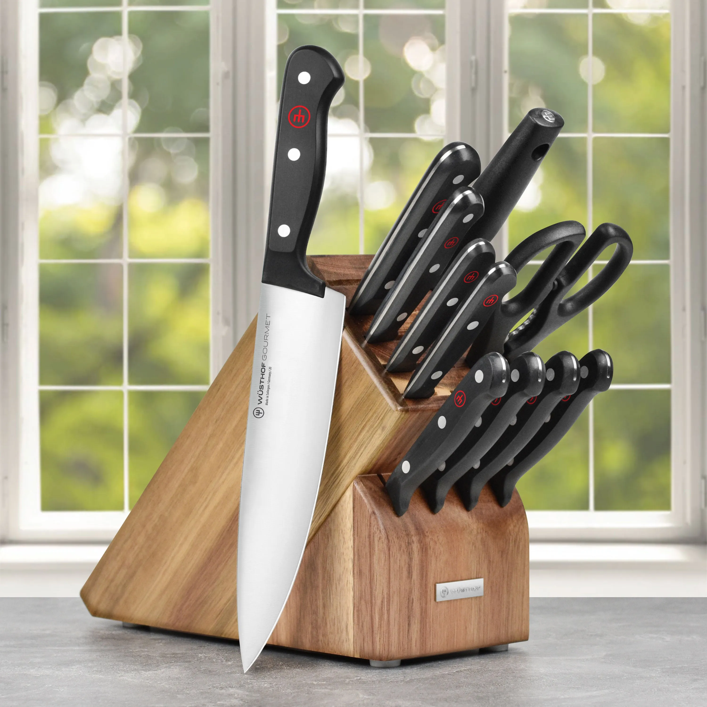 Wusthof Gourmet 12 Piece Knife Block Set