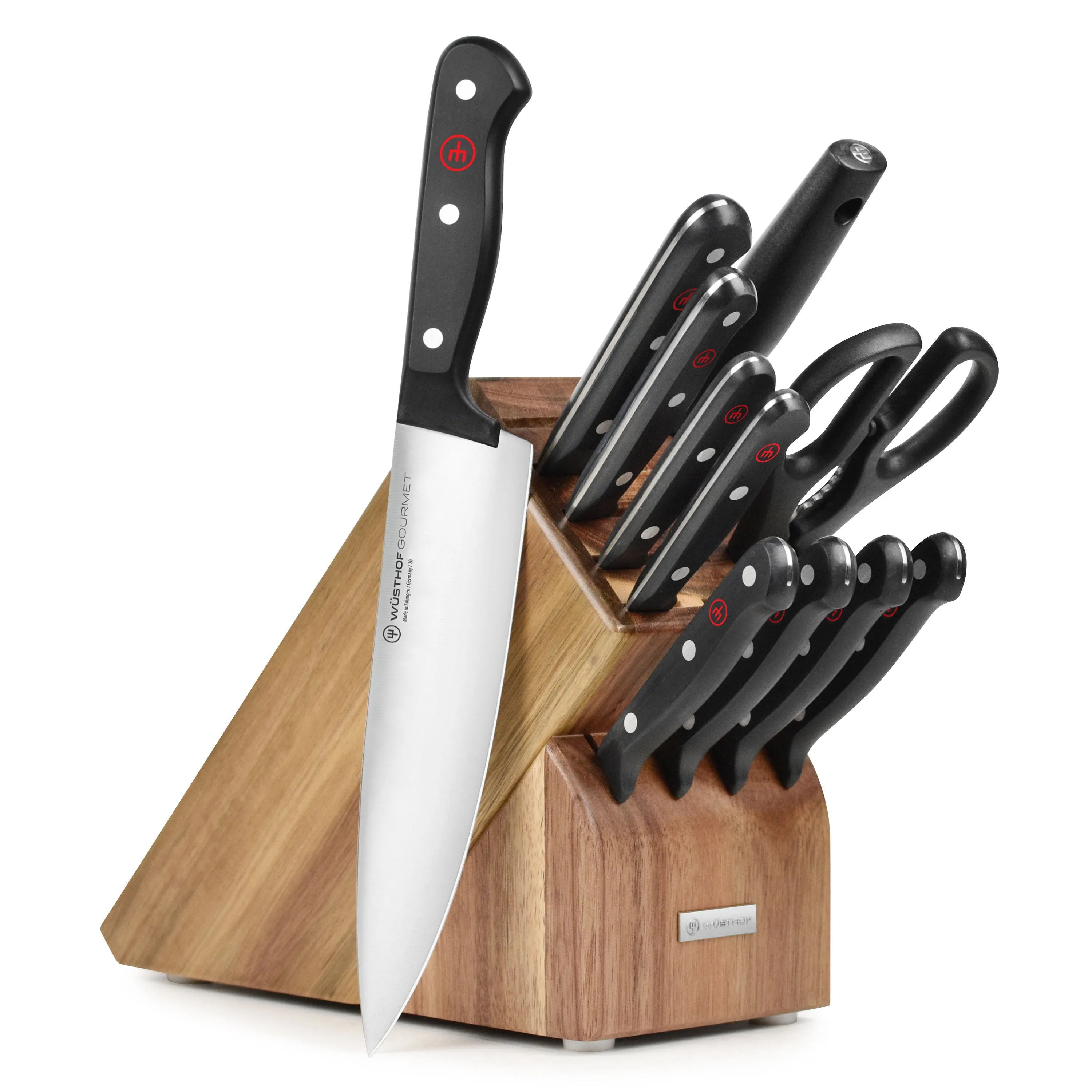 Wusthof Gourmet 12 Piece Knife Block Set