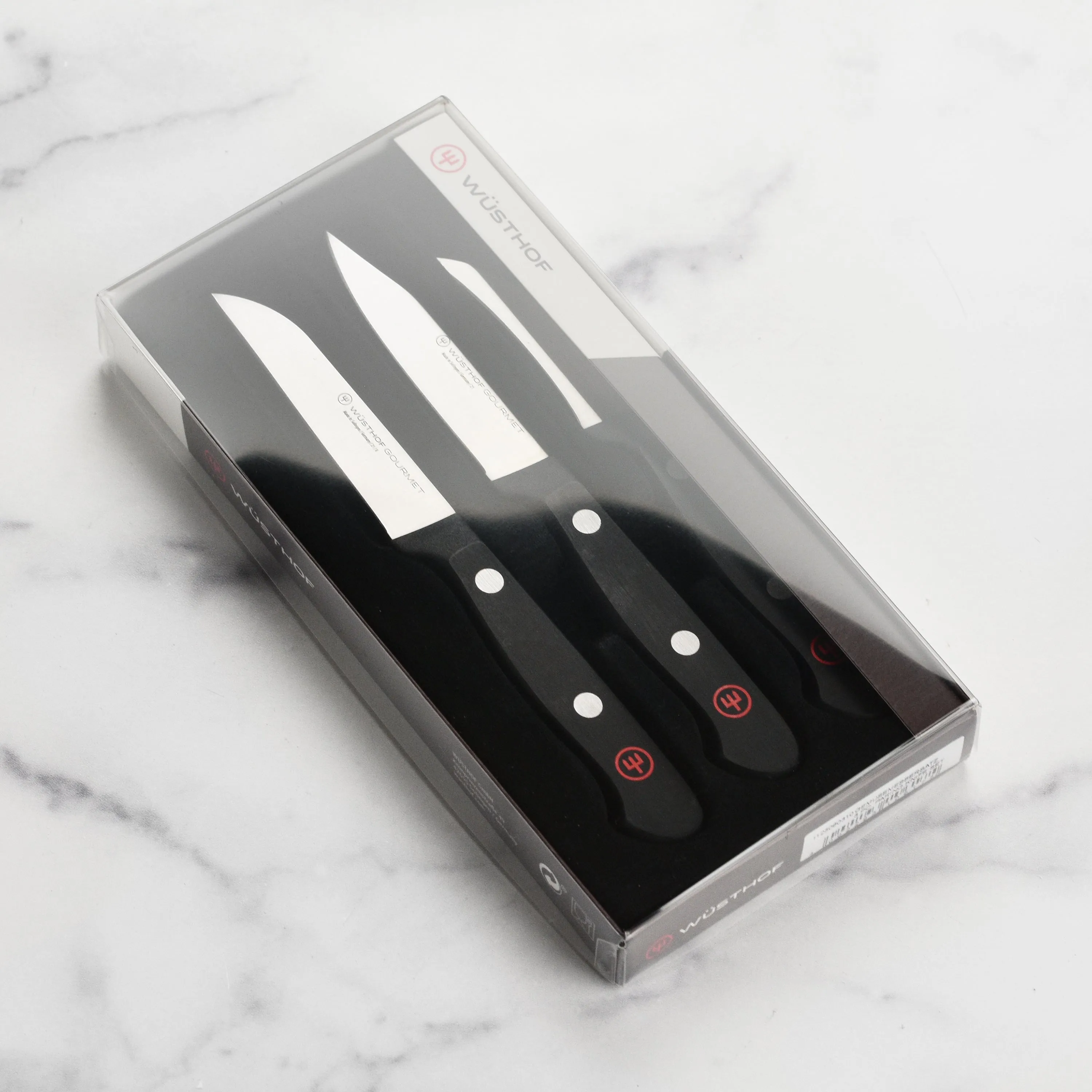 Wusthof Gourmet 3 Piece Paring Knife Set