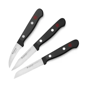 Wusthof Gourmet 3 Piece Paring Knife Set