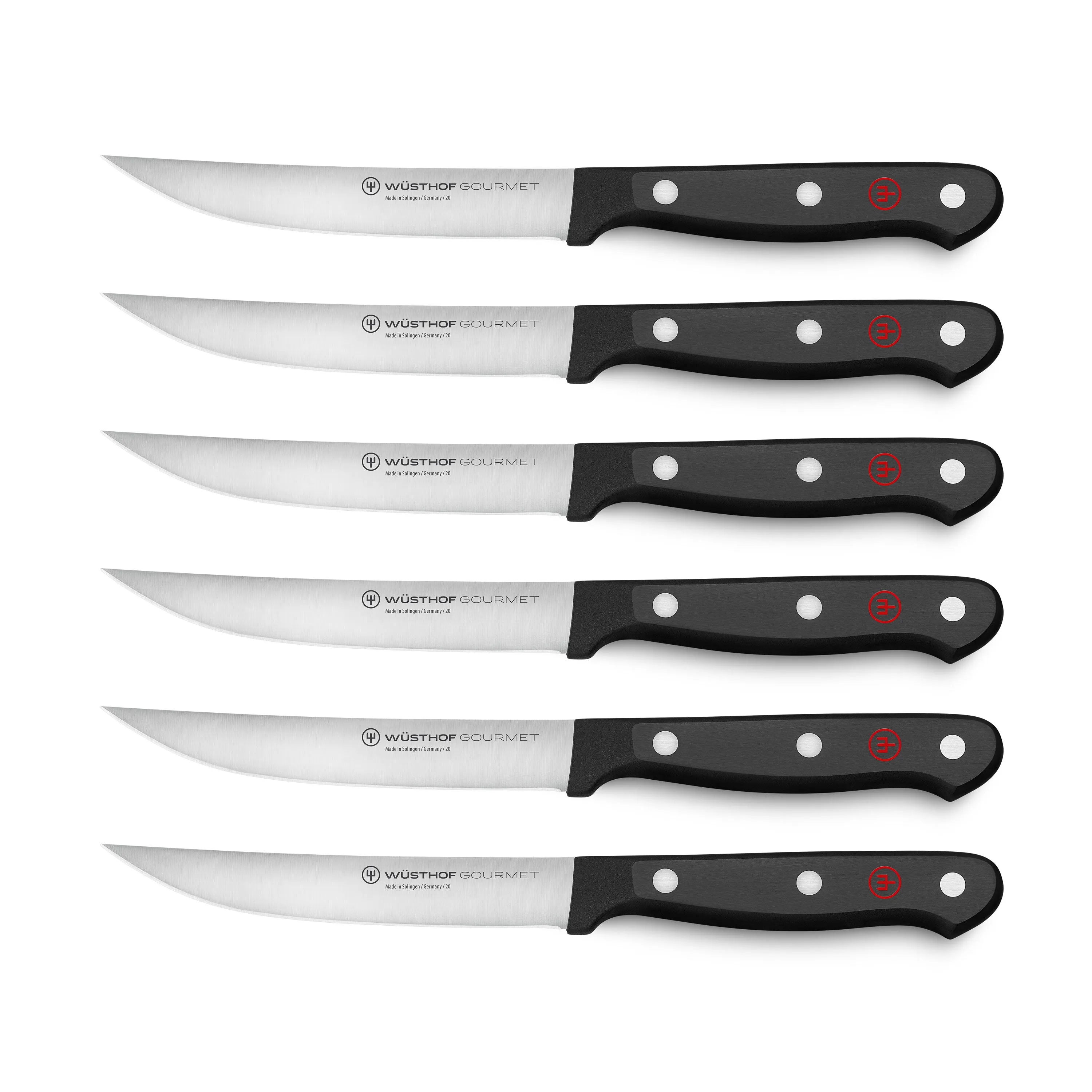 Wusthof Gourmet 6 Piece Steak Knife Set