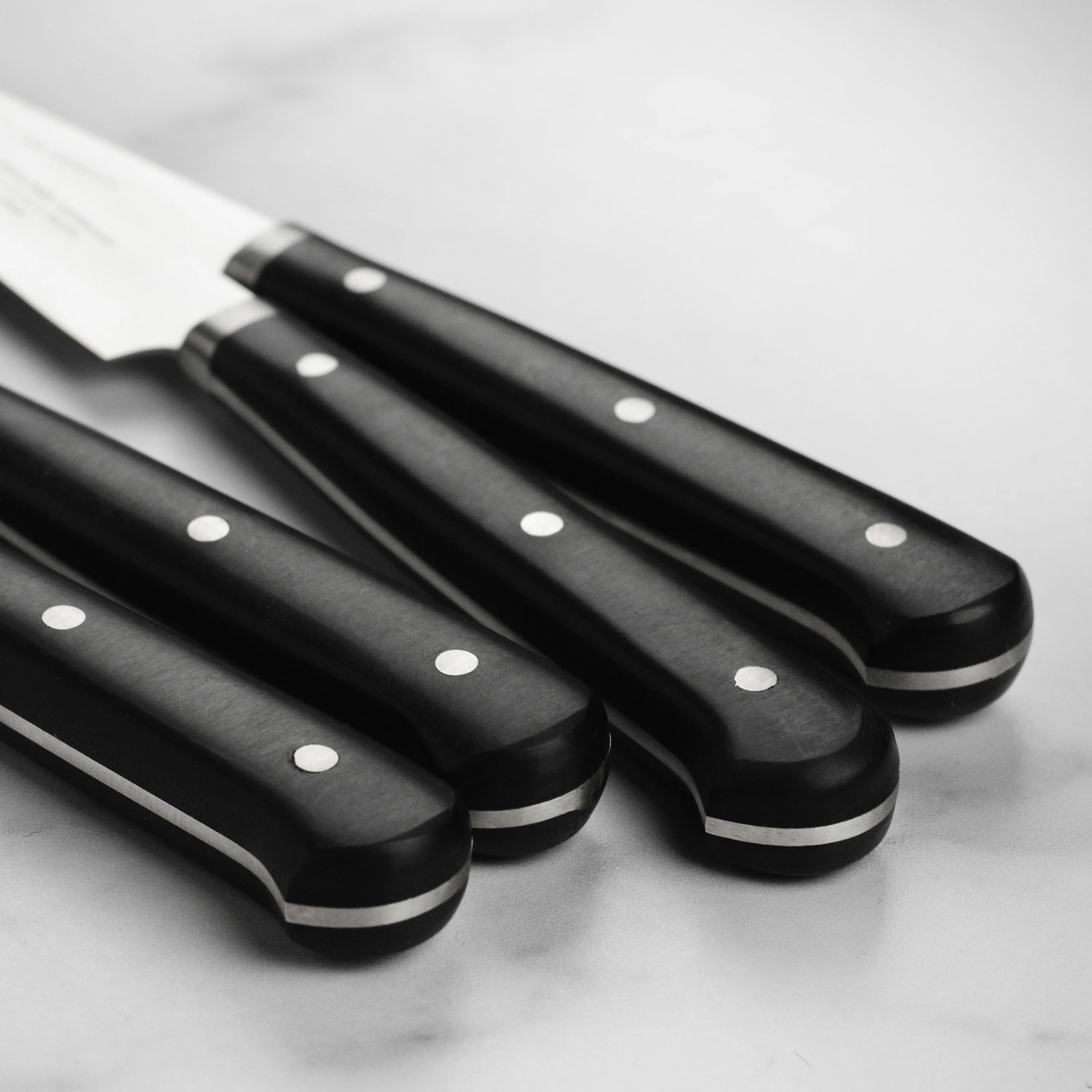 Zwilling 4 Piece Porterhouse Steak Knife Set with Wood Box