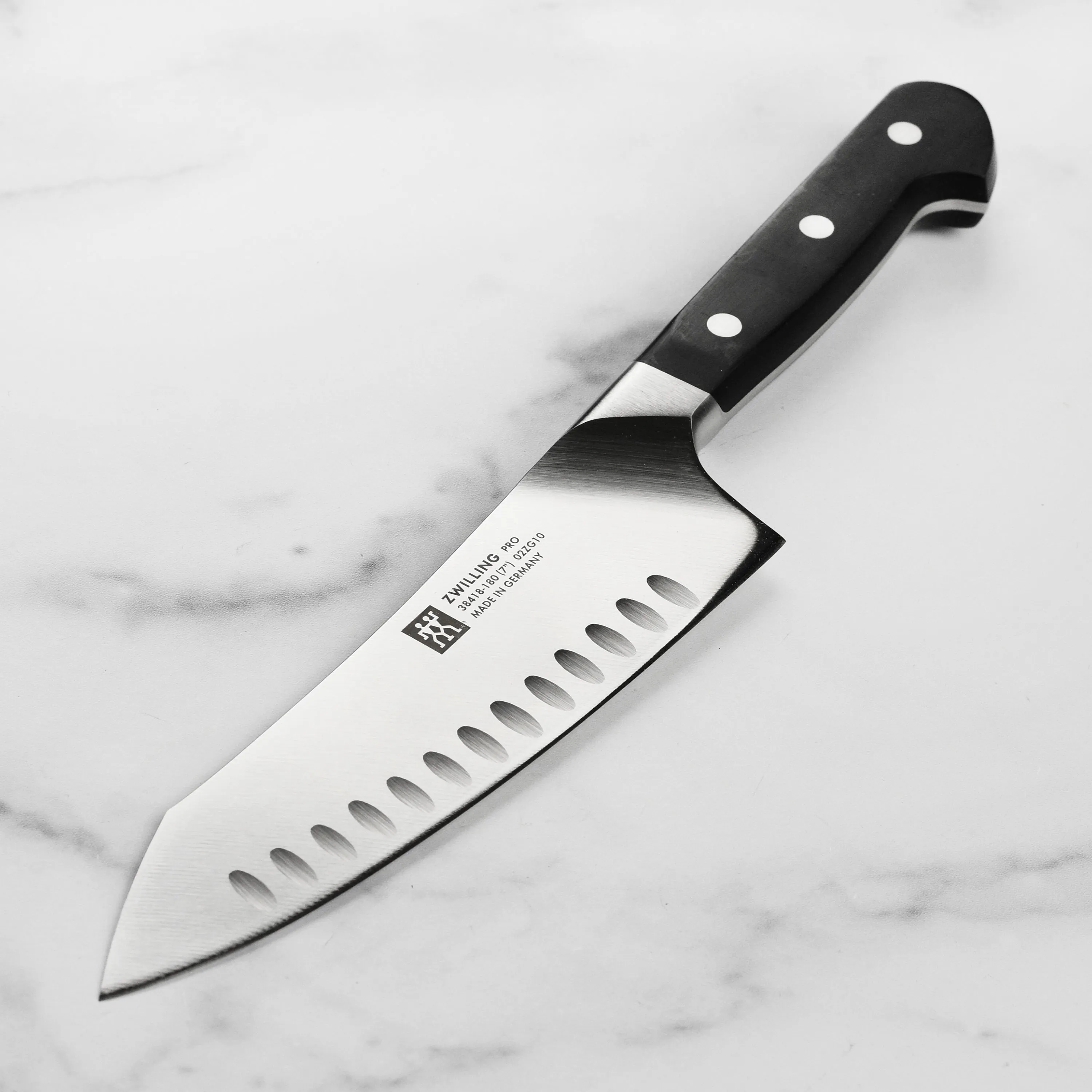 Zwilling Pro 7" Hollow Edge Rocking Santoku Knife