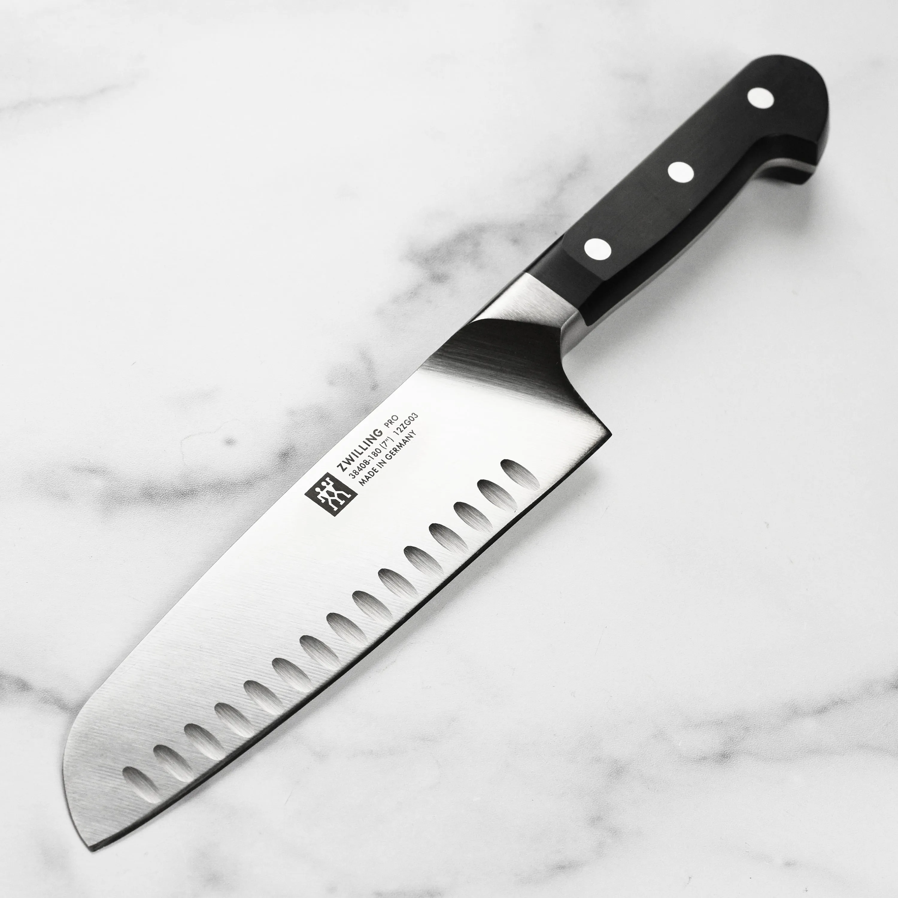 Zwilling Pro 7" Hollow Edge Santoku Knife